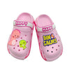 FS Happy Dino Sours Pink Clogs 9387