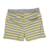 LUP Yellow and Grey Stripes Shorts