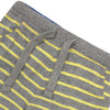 LUP Yellow and Grey Stripes Shorts