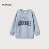 MNG Born To Be Adorable Cooler Blue Sweatshirt 9884