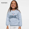 MNG Born To Be Adorable Cooler Blue Sweatshirt 9884
