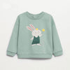 ZR Bunny Magical Star Embroidered Mist Sweatshirt 9882