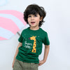 B.X Super Cute Printed Green Tshirt 5095