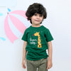 B.X Super Cute Printed Green Tshirt 5095