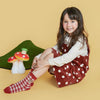 CRM Red & White Bear 3 Piece Socks Set 9266