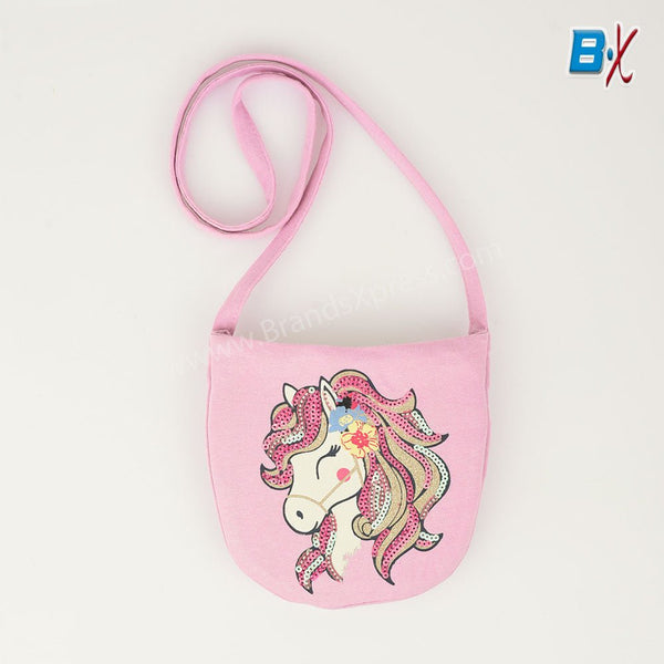 CA Sequence Unicorn Lavender Purse 8993