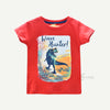 K&K Wave Hunter Dino Red TShirt  9747