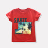 K&K Skate Ride Red T-shirt 9749