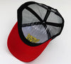 Transformer Embroidered Black & Red Net Cap 9174
