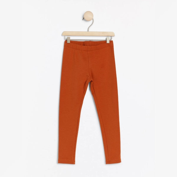 CC Plain Rust Brown Legging 4757
