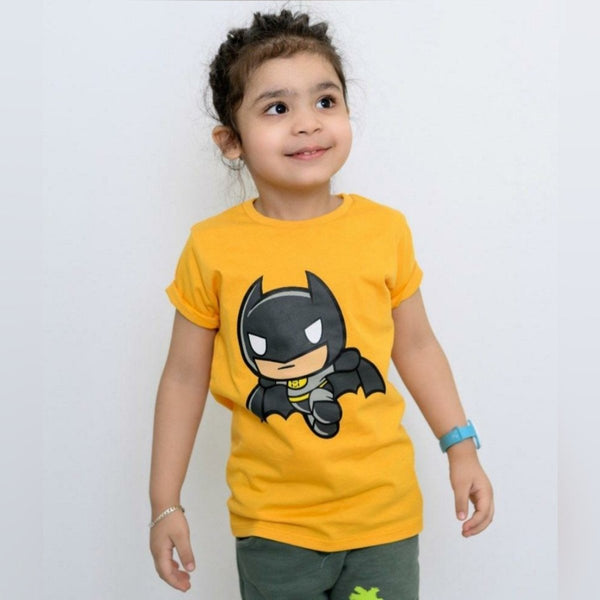 B.X Little Batman Yellow Tshirt 4674