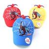 Spiderman Top Style Yellow Net Cap 9186