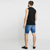 TT  Josh Mid Blue Regular Slim Denim Shorts