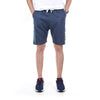 TRN Navy Blue Summer Jogger Stripe Shorts
