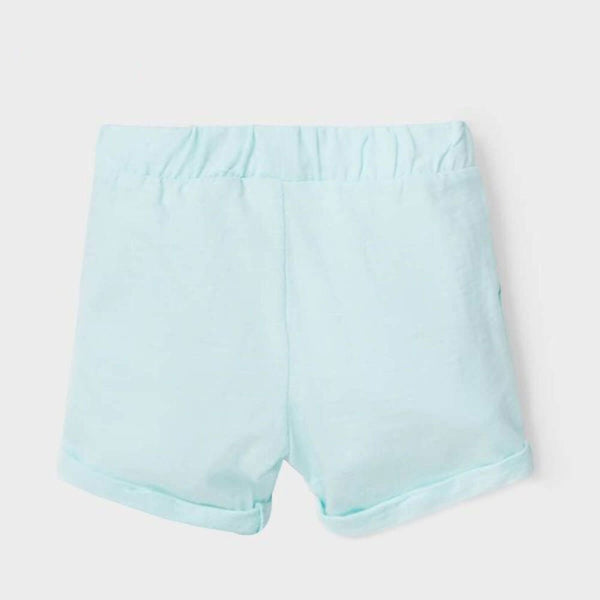 CA Front Pockets Arctic Blue Blend Cotton Shorts 8817