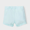 CA Front Pockets Arctic Blue Blend Cotton Shorts 8817