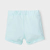 CA Front Pockets Arctic Blue Blend Cotton Shorts 8817