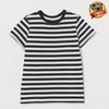 ZY Blue and White Stripe Tshirt 1544