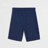 MNG Front Pocket Plain Navy Blue Shorts 8809