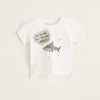 MNG Shark White T-Shirt 8848