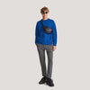 RSV Organic Cross Pocket Blue Sweatshirt 607
