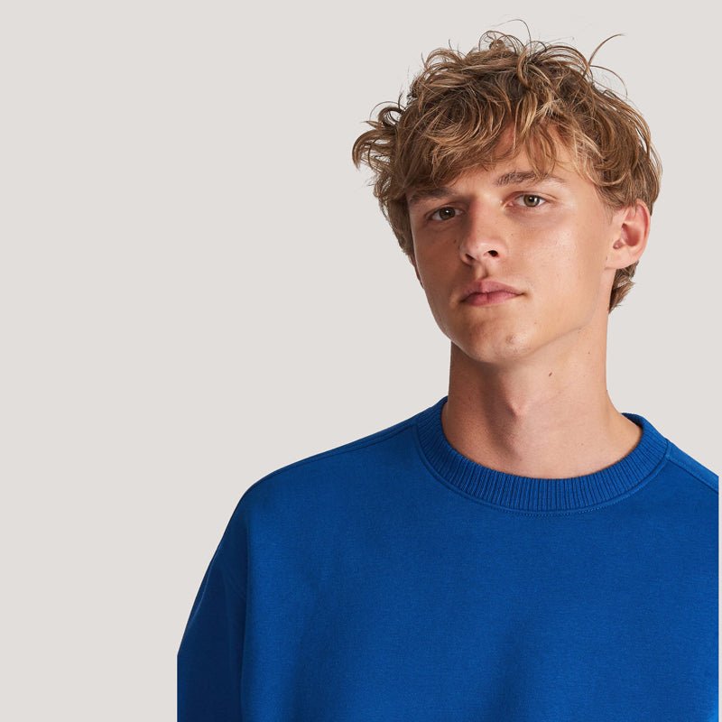 RSV Organic Cross Pocket Blue Sweatshirt 607