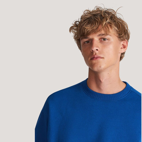 RSV Organic Cross Pocket Blue Sweatshirt 607
