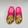 Barbie Doll Print Warm Pink Winter Slippers 8319