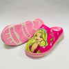 Barbie Doll Print Warm Pink Winter Slippers 8319