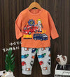 JJ Fire Engine 41 Peach 2 Piece Trouser Set 8604