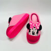 TG Aplic Pink Bow Minnie Mice Warm  Pink Winter Slippers 8317