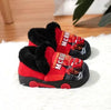 Disney Lightning Mc Queen Print  Furr Black Warm Shoes 10627