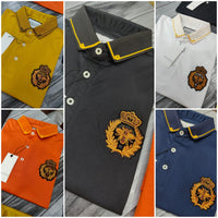 GCI Royal Crown Bee Soft Dryfit White Polo 11197