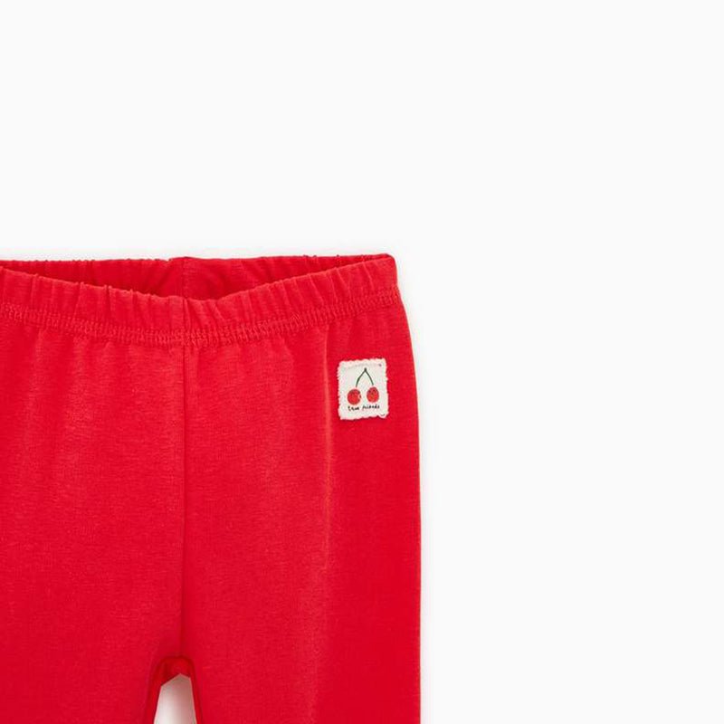 ZR Cherry Patch True Friend Red Legging 371