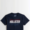 HLS Outline Logo Navy Blue Tshirt 6188