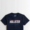 HLS Outline Logo Navy Blue Tshirt 6188