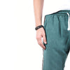 TRN Green Summer Jogger Stripe Shorts