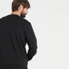 AD Shoulder Stripe Sports Black Sweatshirt 8123