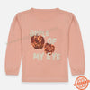 ZM Apple Of My Eye Tea Pink Full Sleeves Tshirt 10383