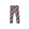 51015 Multicolor Bear faces Grey Terry Legging 4380