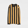 BRK Black Mustard Stripe Sweatshirt (Label Cut) 509