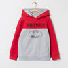 ORCH Batman Red & Grey Fleece Hoodie 9941