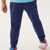 LFT Pink Cord Navy Blue Trouser 8199