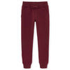 PV Front Knot Fleece Burgundy Trouser 2412
