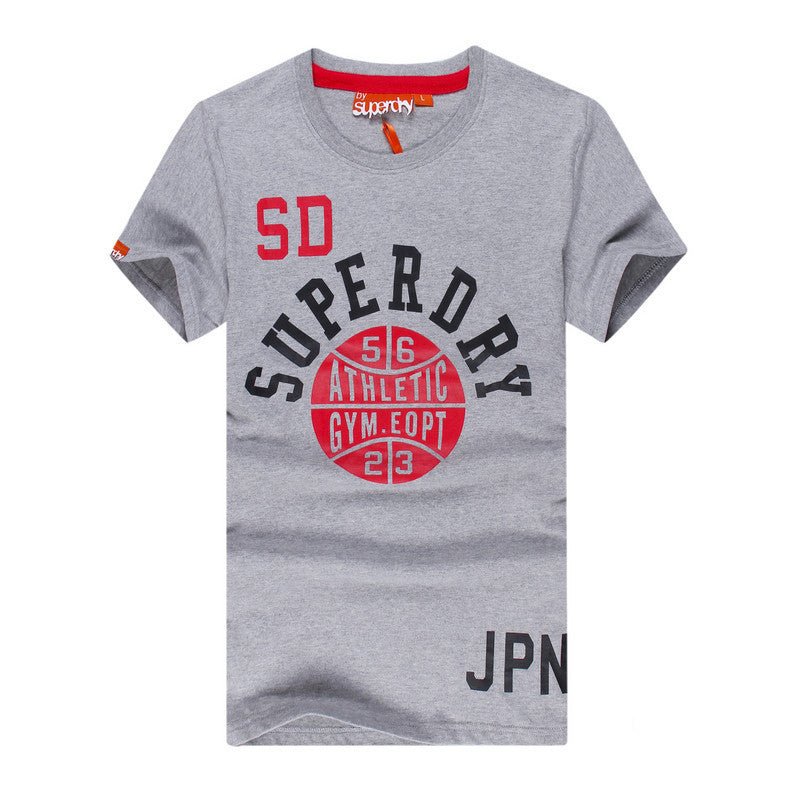 SD Tee Shirt Grey With Red