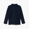 MNG Full Sleeves Navy Blue Polo 505