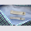 TRG Tailored Fit Casual Shirt Blue & Green Check