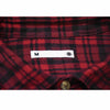 TRG Red and Black Casual Shirt