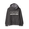 CAL Print Fleece Dark Grey Hoodie 8173