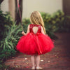 HN Bottom Frill Sequin Red Fairy Frock 9252